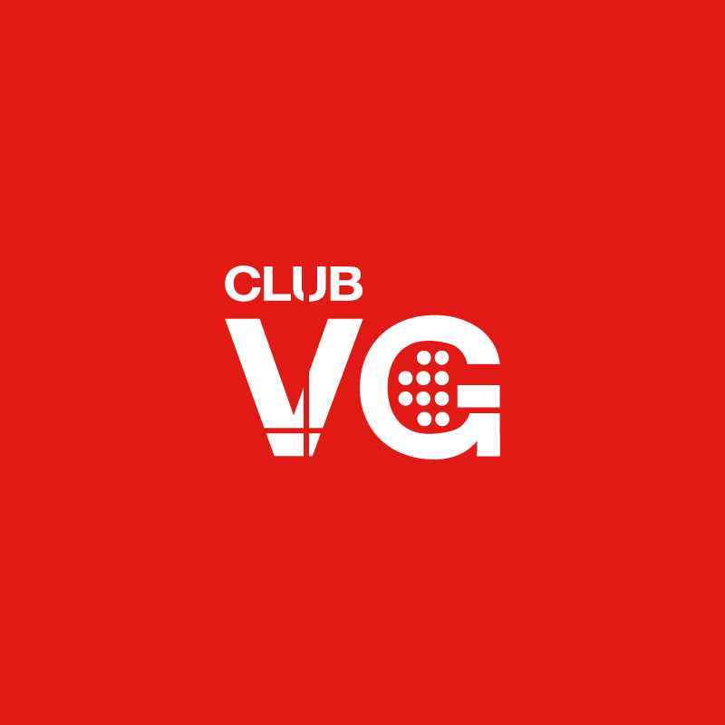 Logo Club VG, identité visuelle d’un club de padel